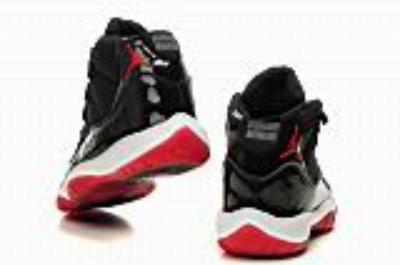 cheap air jordan 11 - women's black / red /white